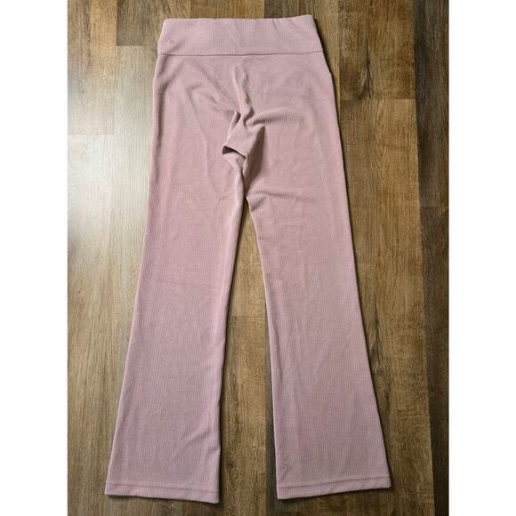 NWOT Lululemon Ribbed Softstreme Flared Pants Regular Rose Size 8 - Picture 7 of 11